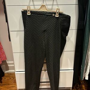 Black Tape Chevron Pants